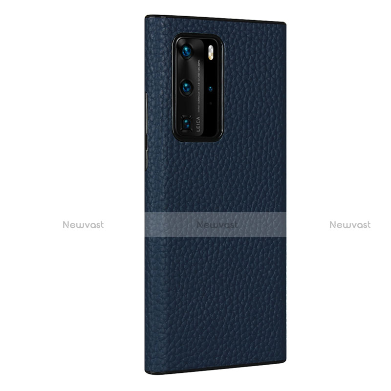 Soft Luxury Leather Snap On Case Cover N02 for Huawei P40 Pro