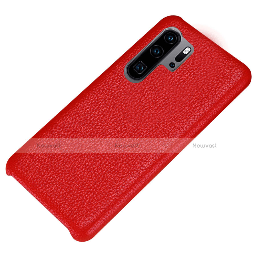 Soft Luxury Leather Snap On Case Cover P01 for Huawei P30 Pro