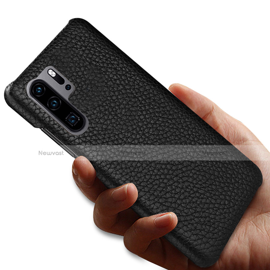 Soft Luxury Leather Snap On Case Cover P01 for Huawei P30 Pro