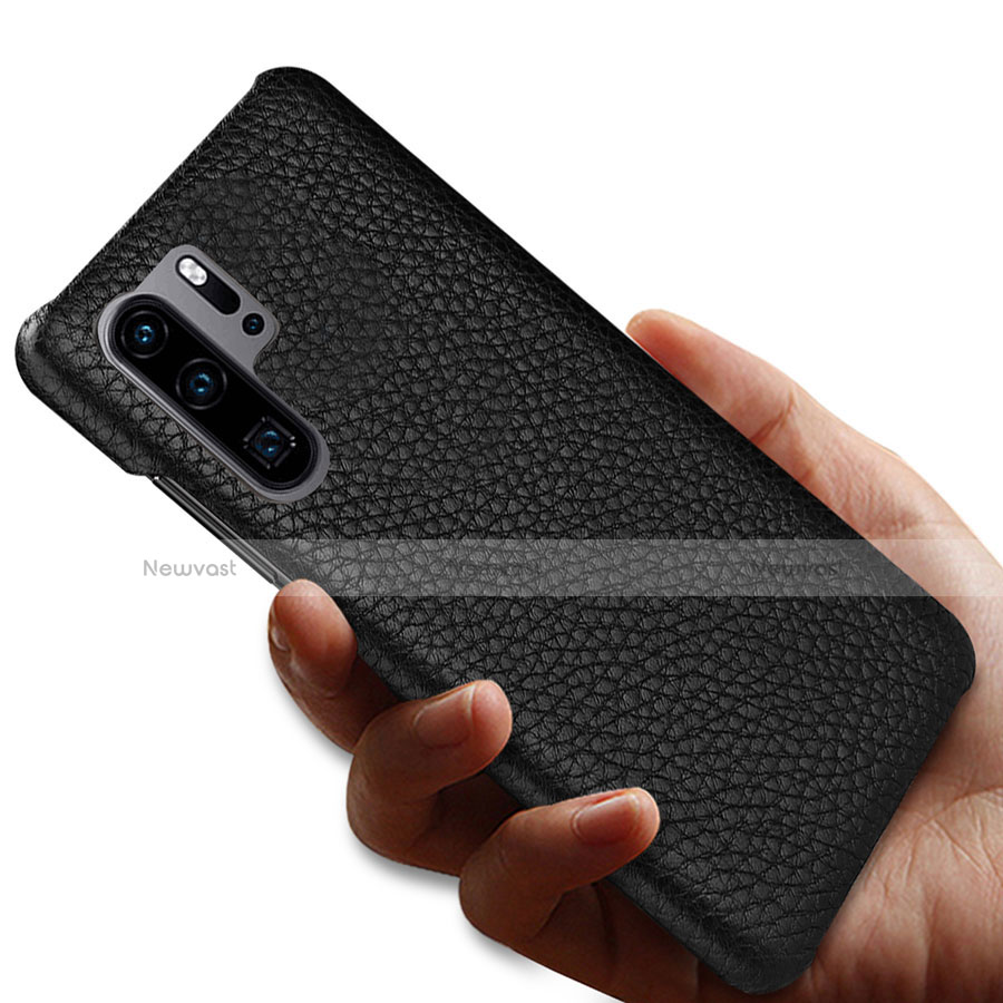 Soft Luxury Leather Snap On Case Cover P01 for Huawei P30 Pro New Edition