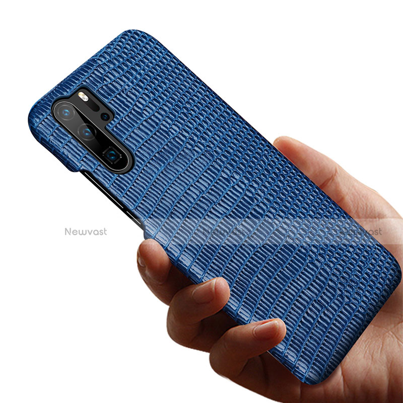 Soft Luxury Leather Snap On Case Cover P02 for Huawei P30 Pro