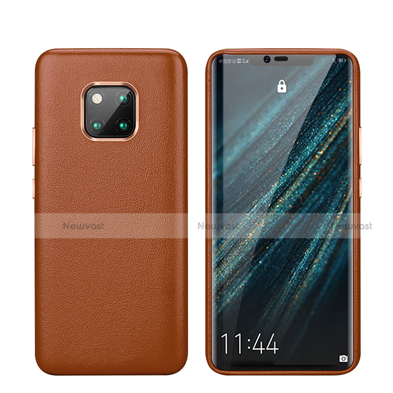 Soft Luxury Leather Snap On Case Cover P03 for Huawei Mate 20 Pro