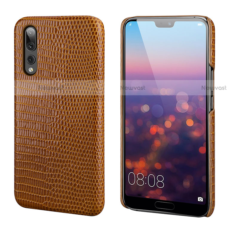 Soft Luxury Leather Snap On Case Cover P03 for Huawei P20 Pro