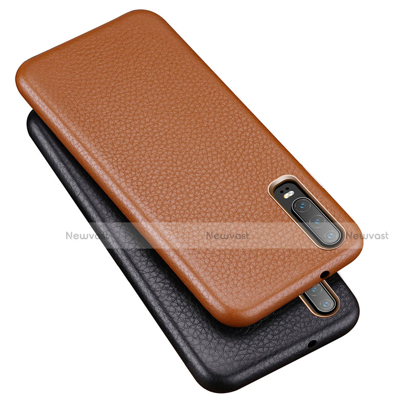 Soft Luxury Leather Snap On Case Cover P03 for Huawei P30