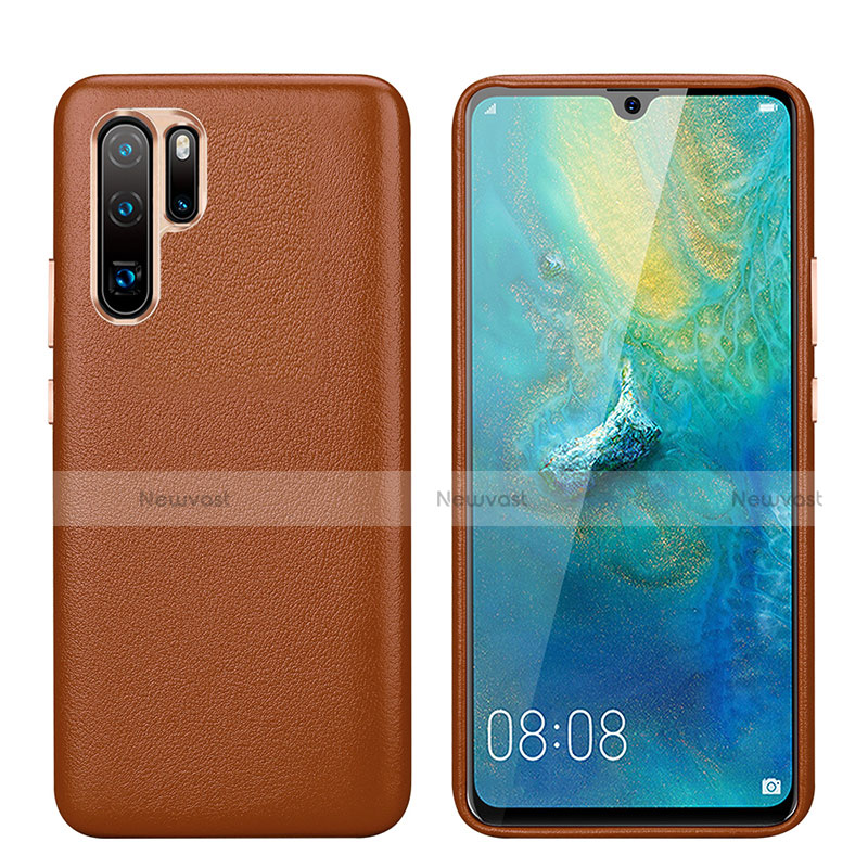 Soft Luxury Leather Snap On Case Cover P03 for Huawei P30 Pro