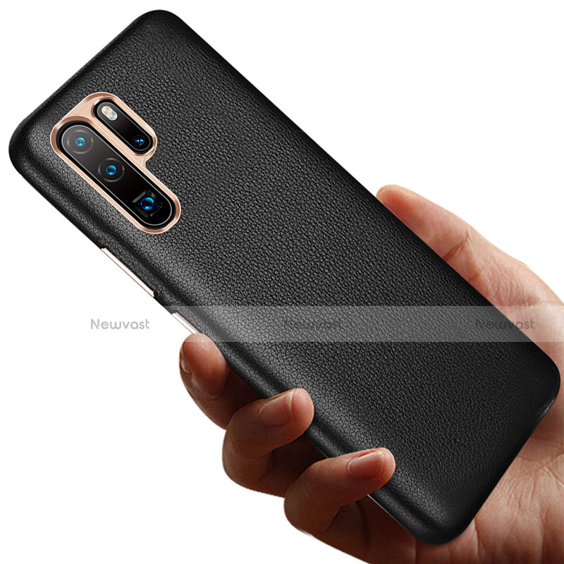 Soft Luxury Leather Snap On Case Cover P03 for Huawei P30 Pro