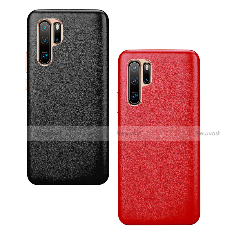 Soft Luxury Leather Snap On Case Cover P03 for Huawei P30 Pro New Edition