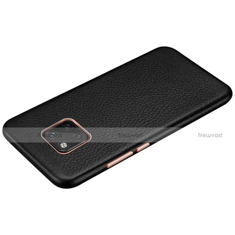 Soft Luxury Leather Snap On Case Cover P04 for Huawei Mate 20 Pro