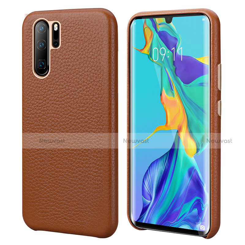 Soft Luxury Leather Snap On Case Cover P04 for Huawei P30 Pro