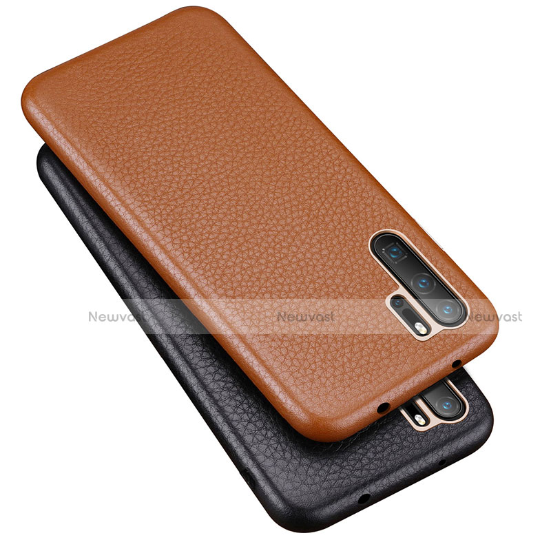 Soft Luxury Leather Snap On Case Cover P04 for Huawei P30 Pro New Edition