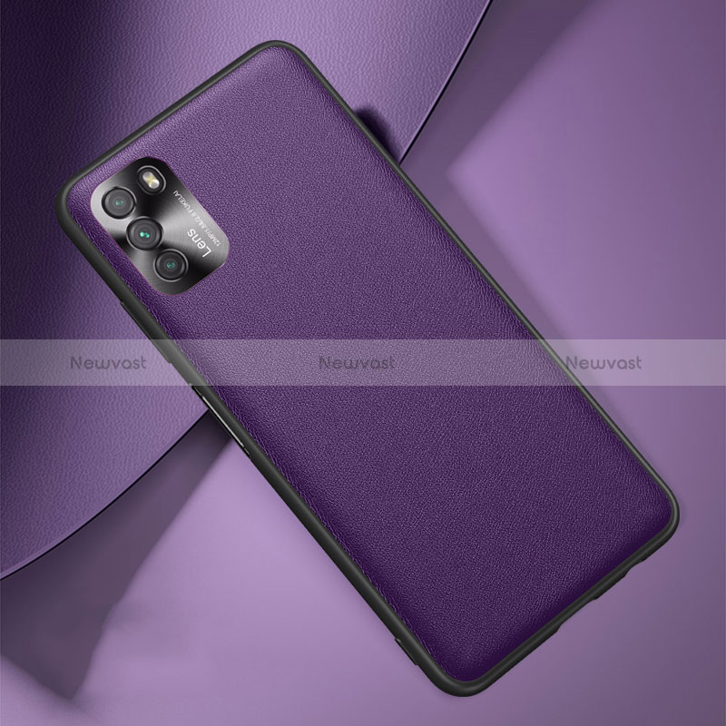 Soft Luxury Leather Snap On Case Cover QK1 for Xiaomi Poco M3