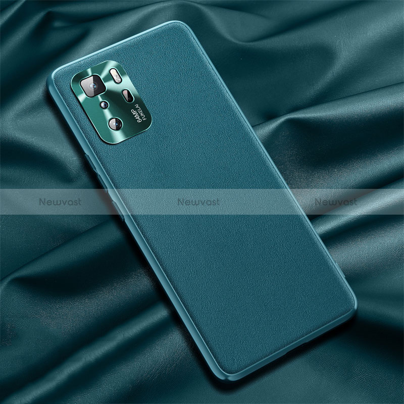 Soft Luxury Leather Snap On Case Cover QK1 for Xiaomi Poco X3 GT 5G Green
