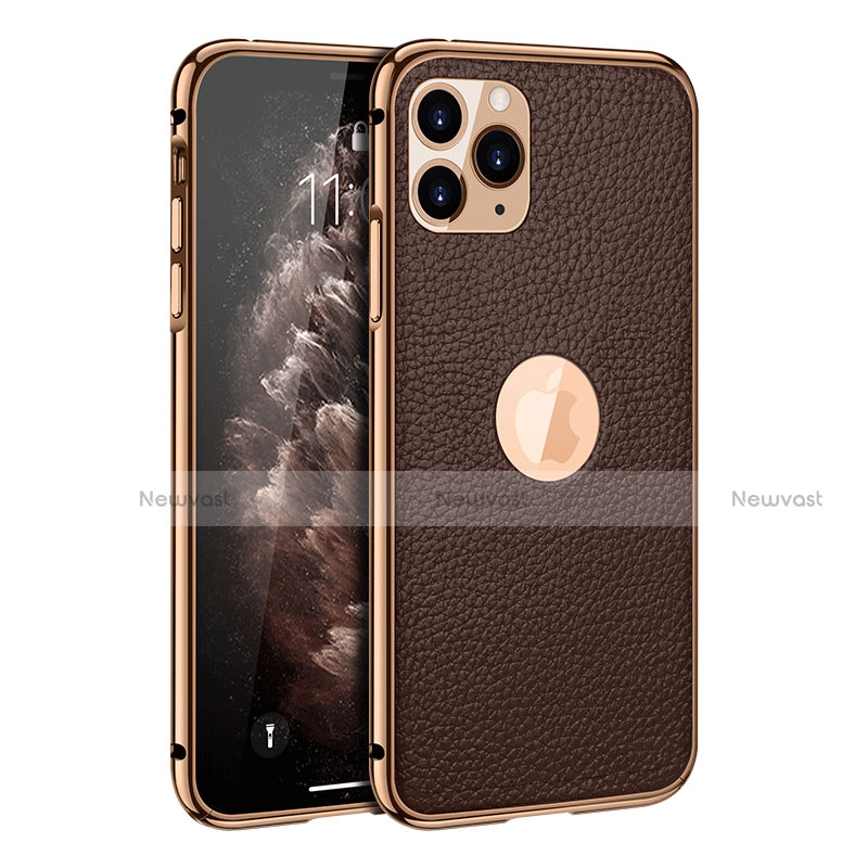 Soft Luxury Leather Snap On Case Cover R01 for Apple iPhone 11 Pro