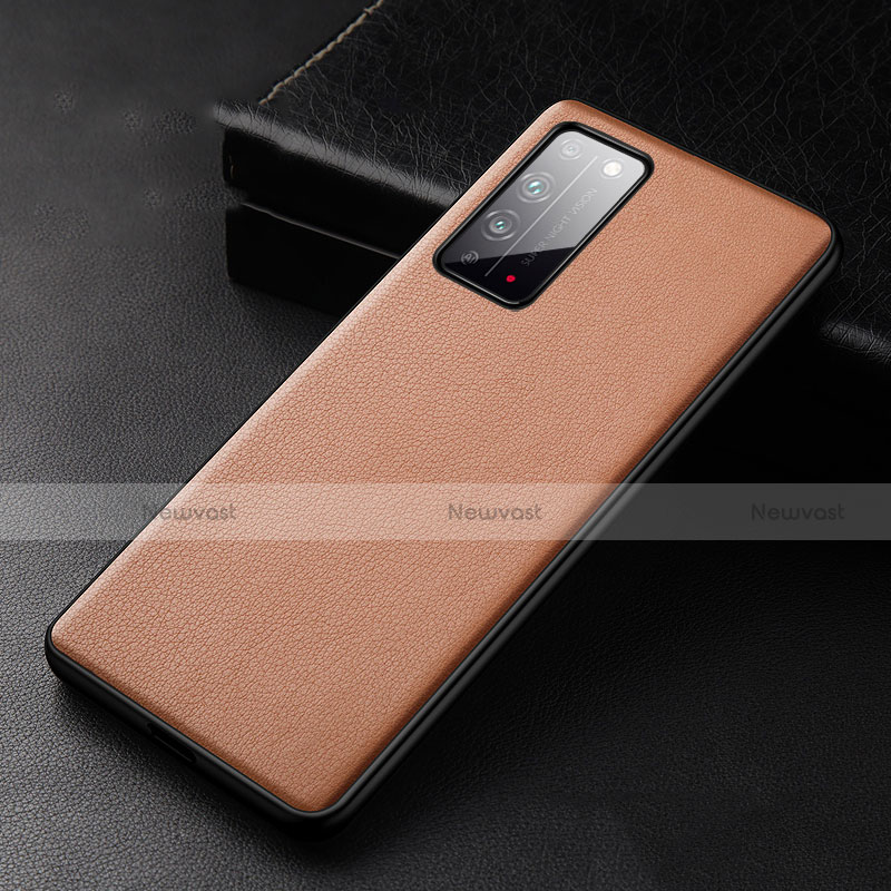 Soft Luxury Leather Snap On Case Cover R01 for Huawei Honor X10 5G