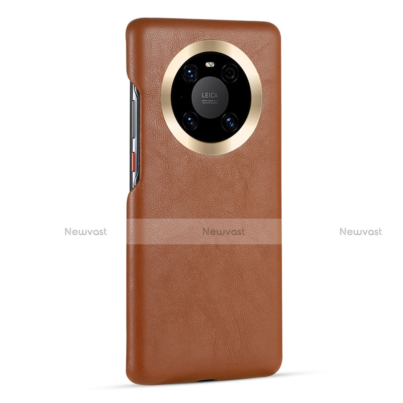 Soft Luxury Leather Snap On Case Cover R01 for Huawei Mate 40 Pro