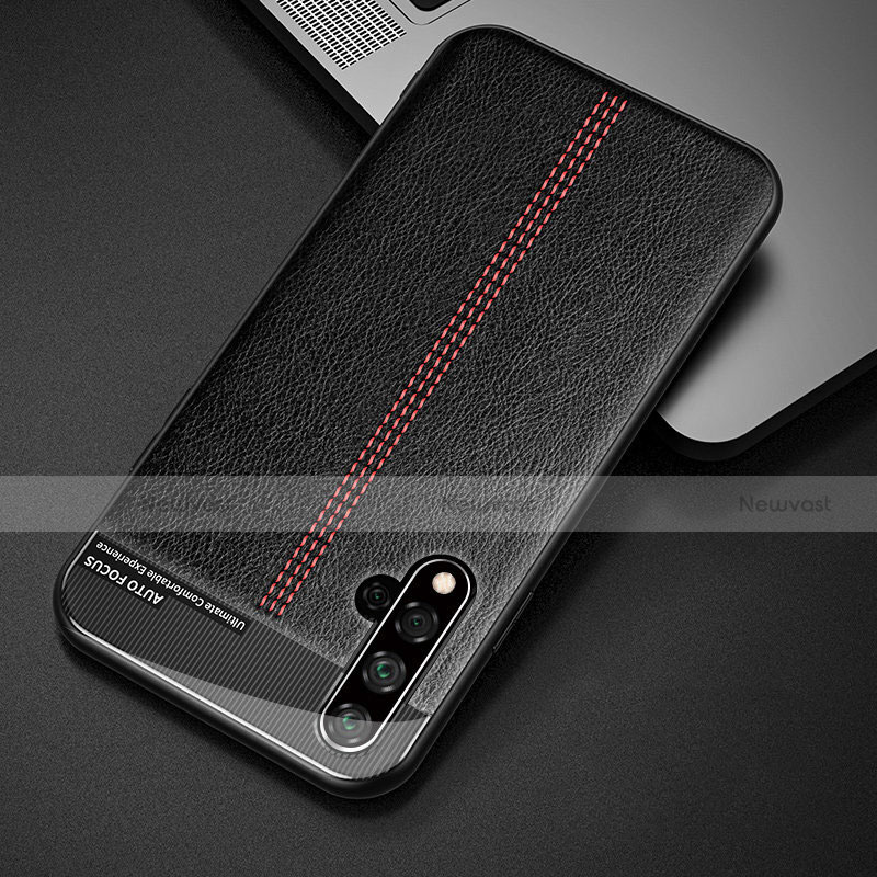 Soft Luxury Leather Snap On Case Cover R01 for Huawei Nova 5 Pro