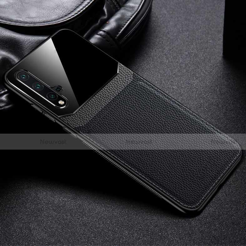 Soft Luxury Leather Snap On Case Cover R01 for Huawei Nova 5T