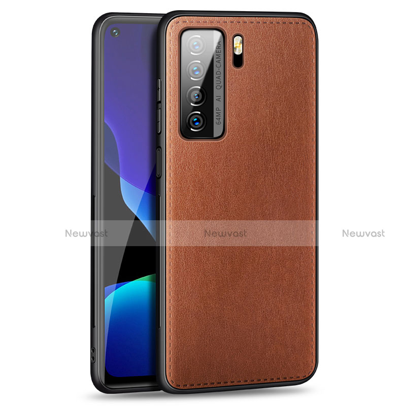 Soft Luxury Leather Snap On Case Cover R01 for Huawei Nova 7 SE 5G