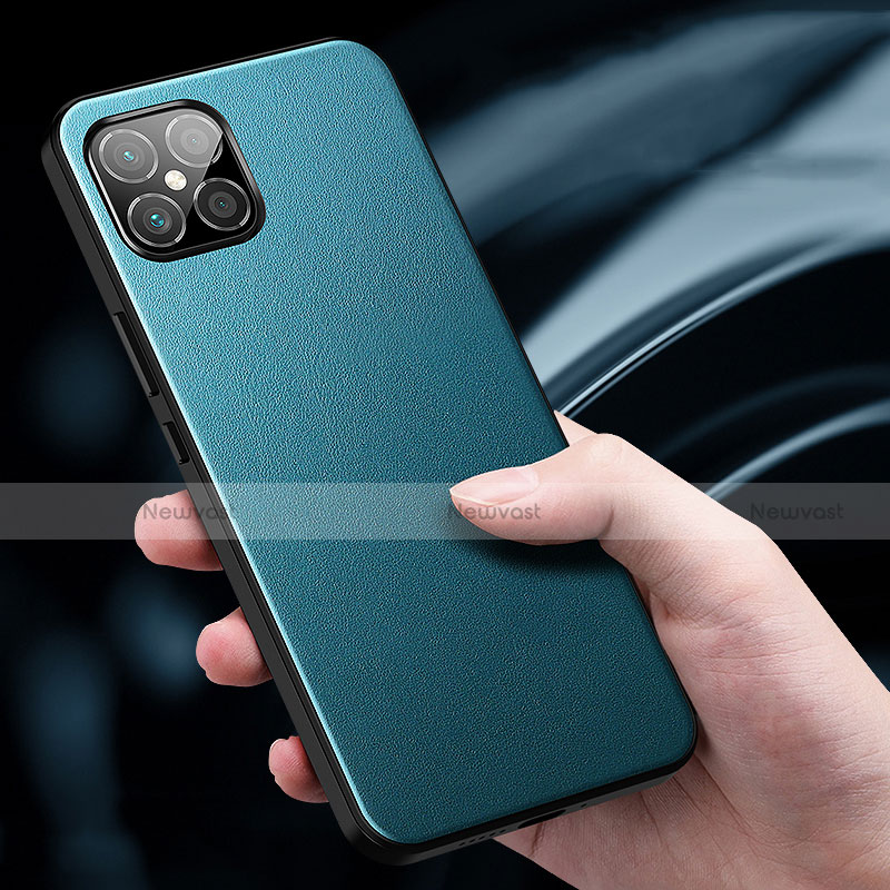 Soft Luxury Leather Snap On Case Cover R01 for Huawei Nova 8 SE 5G