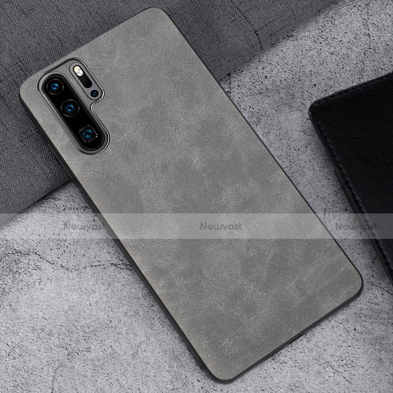 Soft Luxury Leather Snap On Case Cover R01 for Huawei P30 Pro