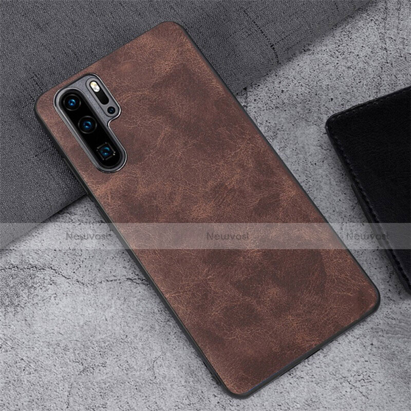 Soft Luxury Leather Snap On Case Cover R01 for Huawei P30 Pro New Edition