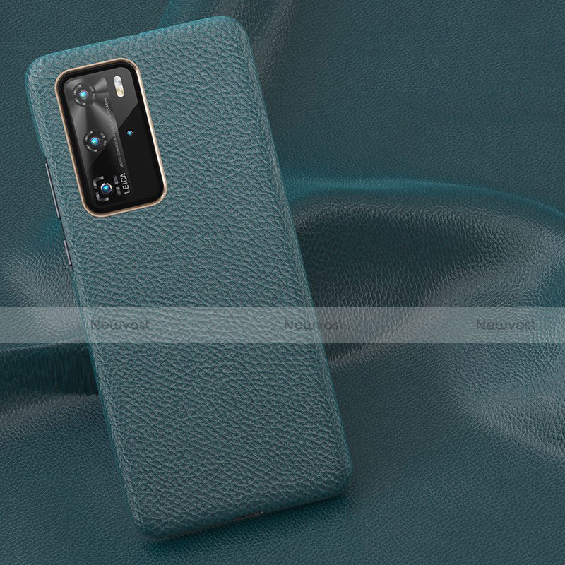 Soft Luxury Leather Snap On Case Cover R01 for Huawei P40 Pro