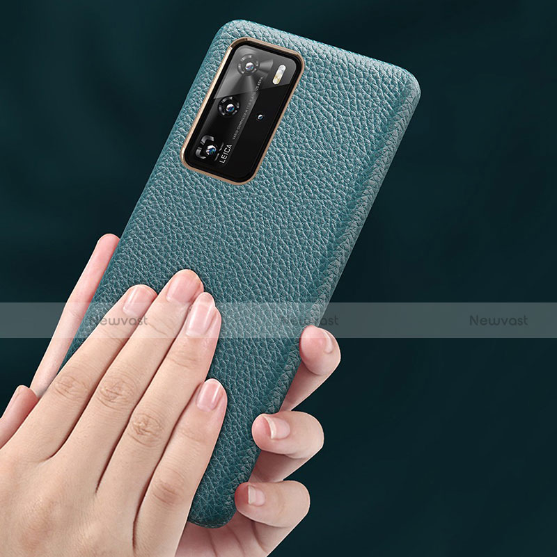 Soft Luxury Leather Snap On Case Cover R01 for Huawei P40 Pro