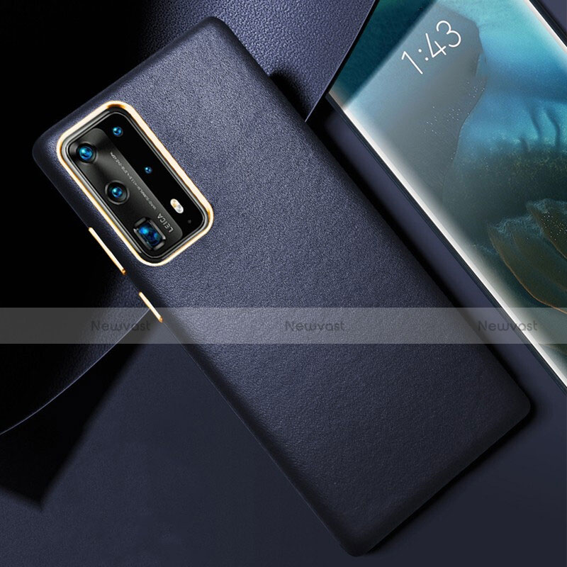 Soft Luxury Leather Snap On Case Cover R01 for Huawei P40 Pro+ Plus