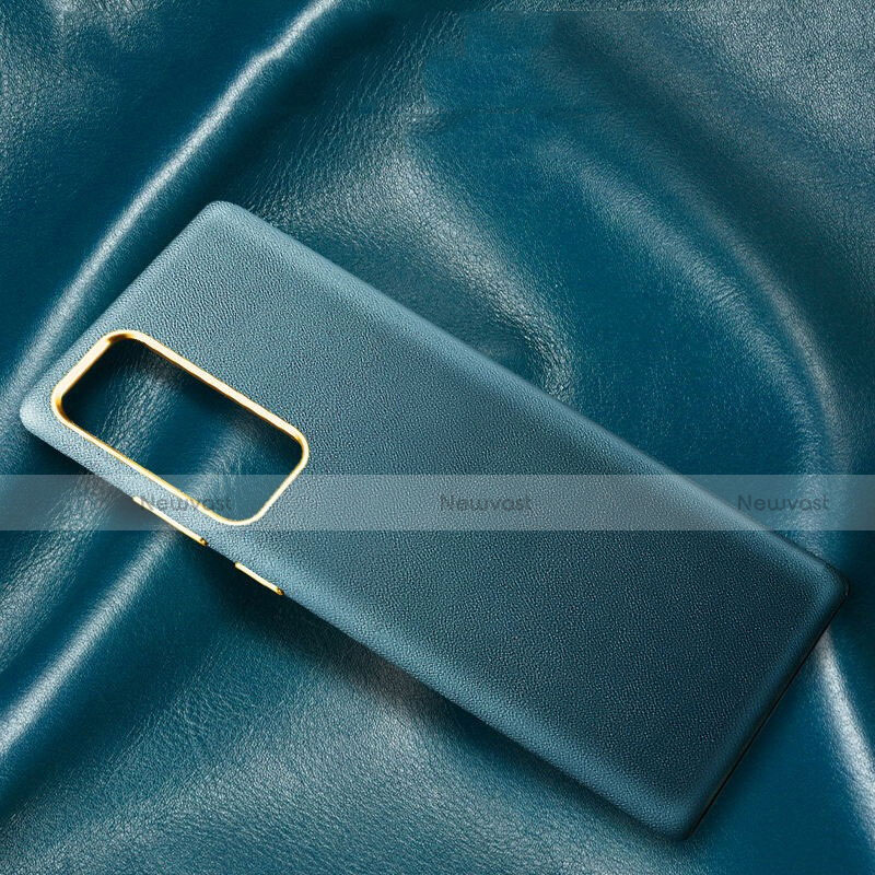 Soft Luxury Leather Snap On Case Cover R01 for Huawei P40 Pro+ Plus