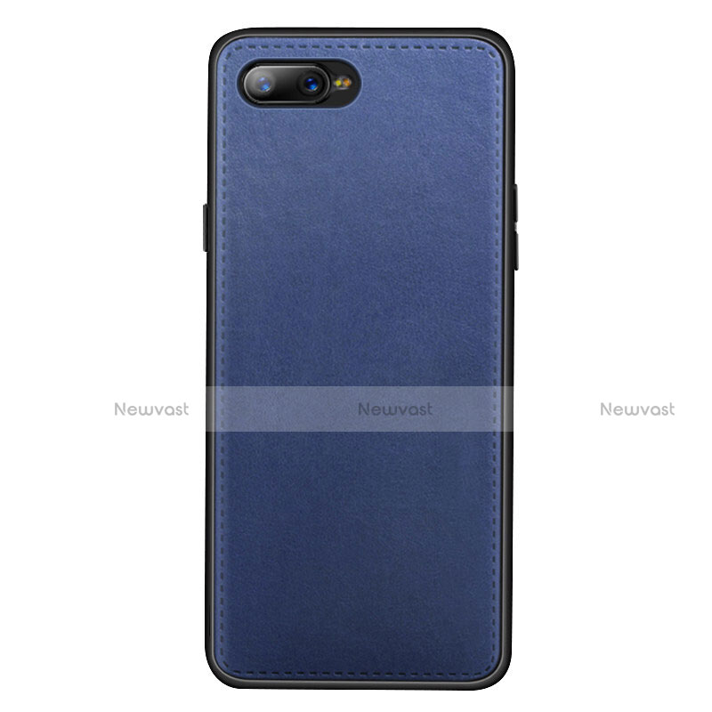 Soft Luxury Leather Snap On Case Cover R01 for Oppo K1