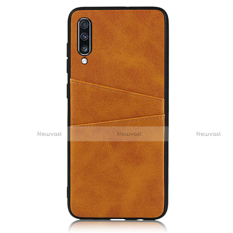 Soft Luxury Leather Snap On Case Cover R01 for Samsung Galaxy A70S