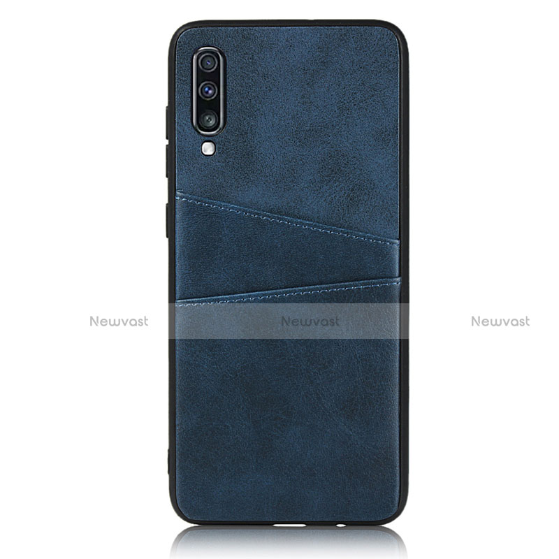 Soft Luxury Leather Snap On Case Cover R01 for Samsung Galaxy A90 5G