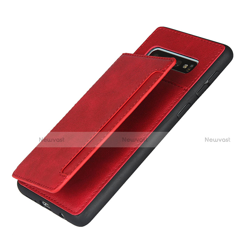 Soft Luxury Leather Snap On Case Cover R01 for Samsung Galaxy S10