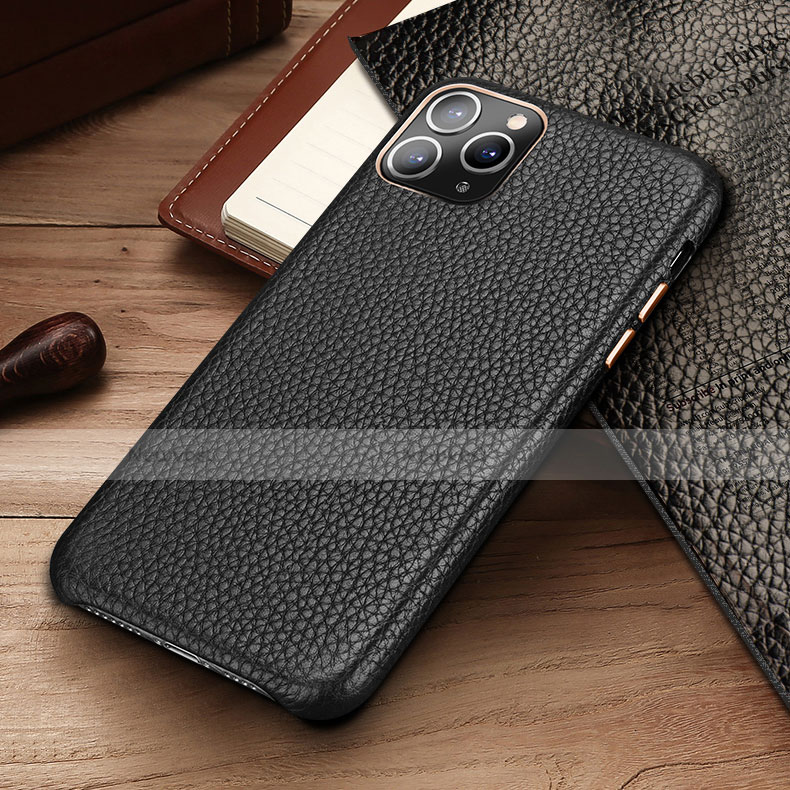 Soft Luxury Leather Snap On Case Cover R02 for Apple iPhone 11 Pro Max