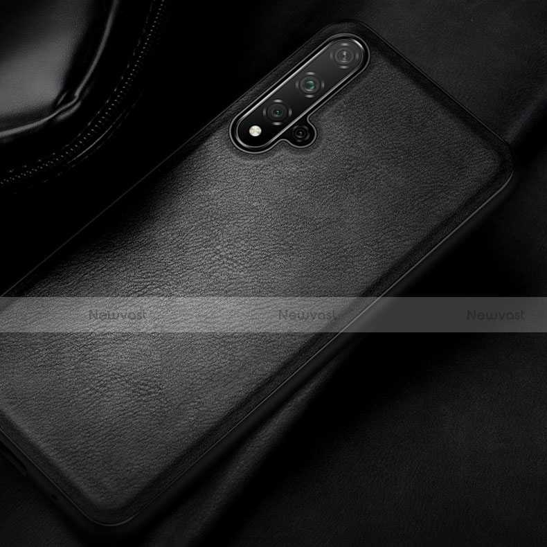 Soft Luxury Leather Snap On Case Cover R02 for Huawei Honor 20