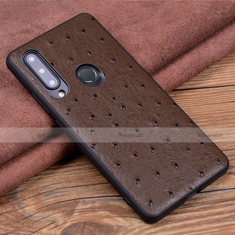 Soft Luxury Leather Snap On Case Cover R02 for Huawei Honor 20 Lite