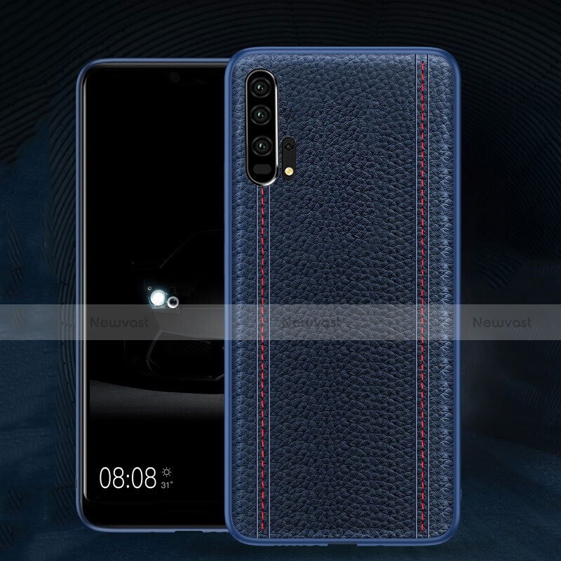 Soft Luxury Leather Snap On Case Cover R02 for Huawei Honor 20 Pro