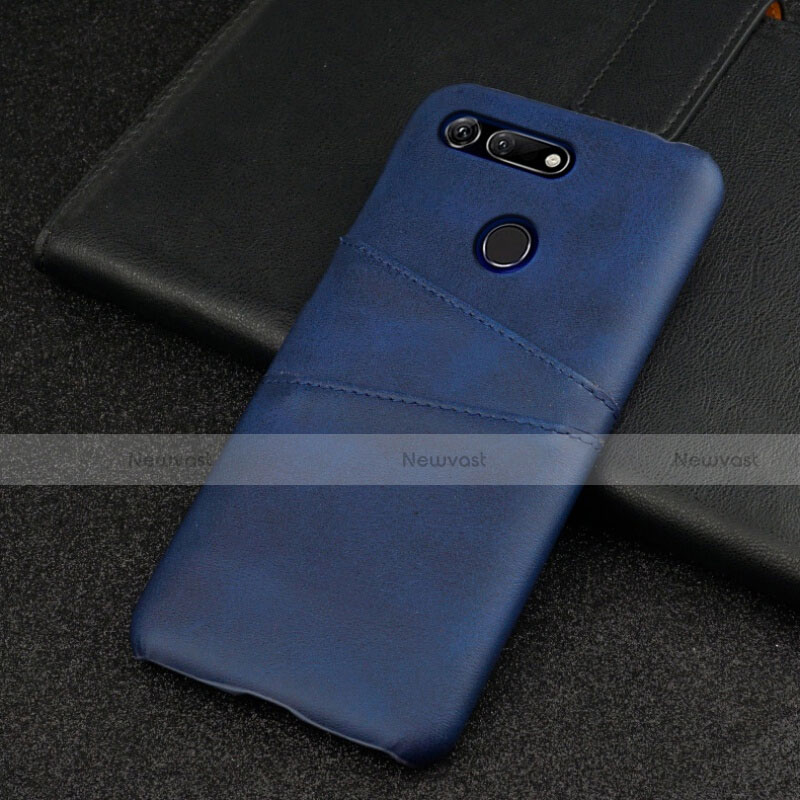 Soft Luxury Leather Snap On Case Cover R02 for Huawei Honor View 20