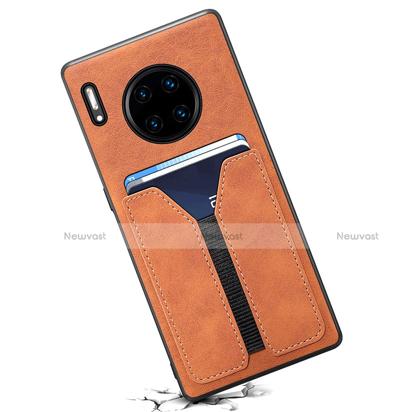 Soft Luxury Leather Snap On Case Cover R02 for Huawei Mate 30