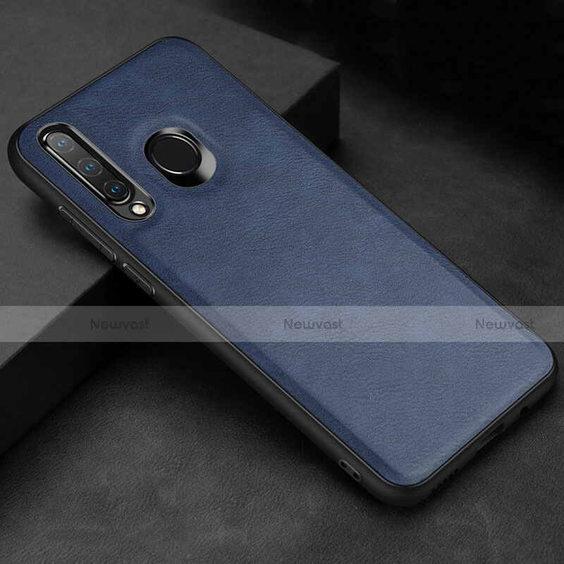 Soft Luxury Leather Snap On Case Cover R02 for Huawei P30 Lite