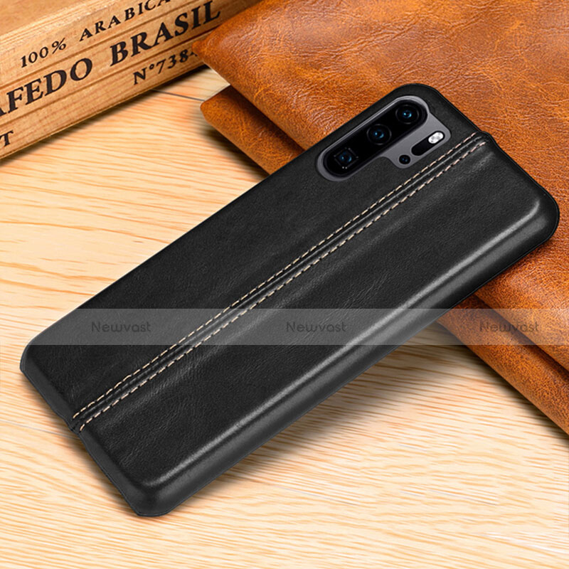 Soft Luxury Leather Snap On Case Cover R02 for Huawei P30 Pro