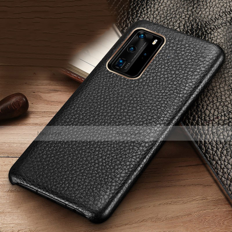 Soft Luxury Leather Snap On Case Cover R02 for Huawei P40 Pro