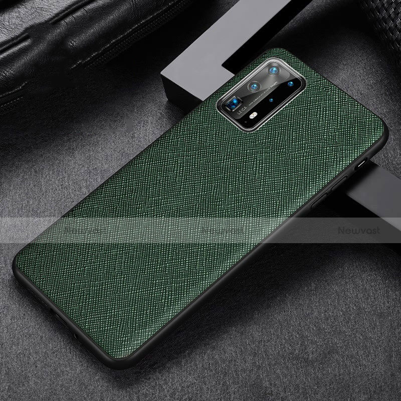 Soft Luxury Leather Snap On Case Cover R02 for Huawei P40 Pro+ Plus