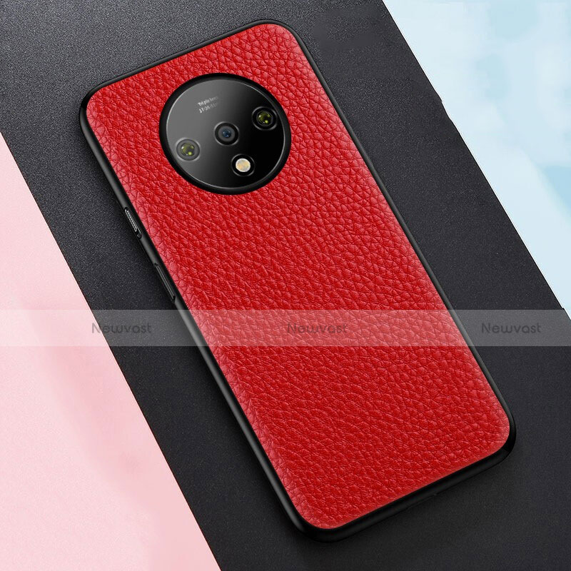 Soft Luxury Leather Snap On Case Cover R02 for OnePlus 7T