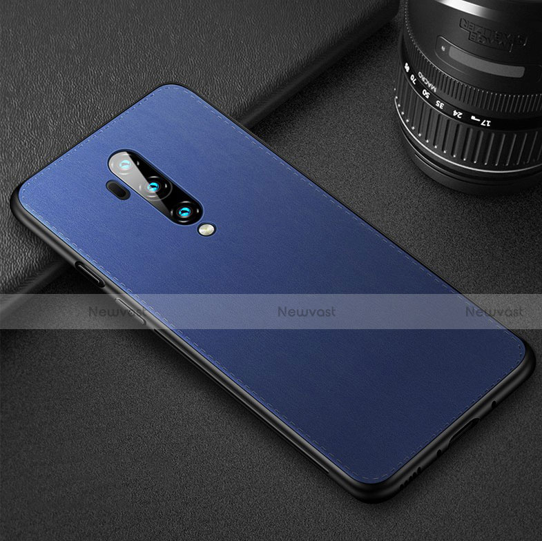 Soft Luxury Leather Snap On Case Cover R02 for OnePlus 7T Pro