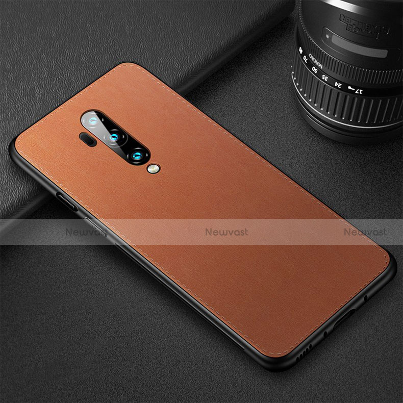 Soft Luxury Leather Snap On Case Cover R02 for OnePlus 7T Pro