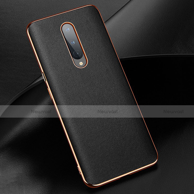 Soft Luxury Leather Snap On Case Cover R02 for OnePlus 8