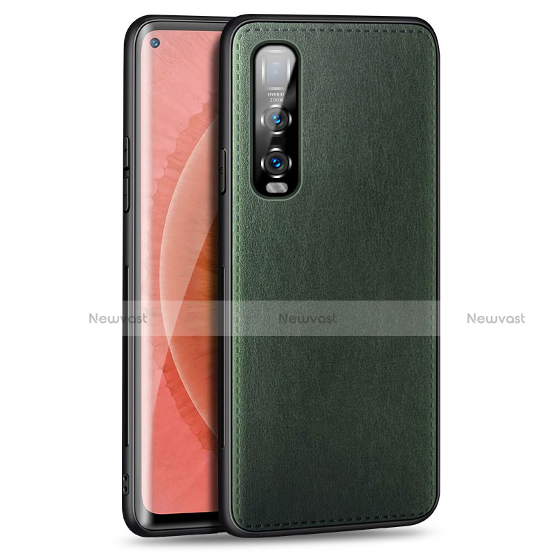 Soft Luxury Leather Snap On Case Cover R02 for Oppo Find X2 Pro