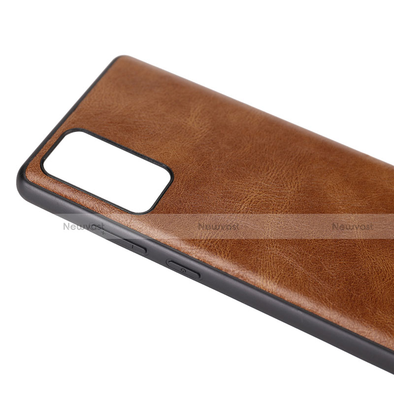 Soft Luxury Leather Snap On Case Cover R02 for Samsung Galaxy Note 20 5G