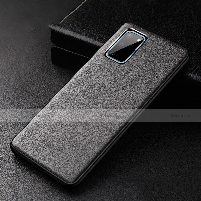 Soft Luxury Leather Snap On Case Cover R02 for Samsung Galaxy S20